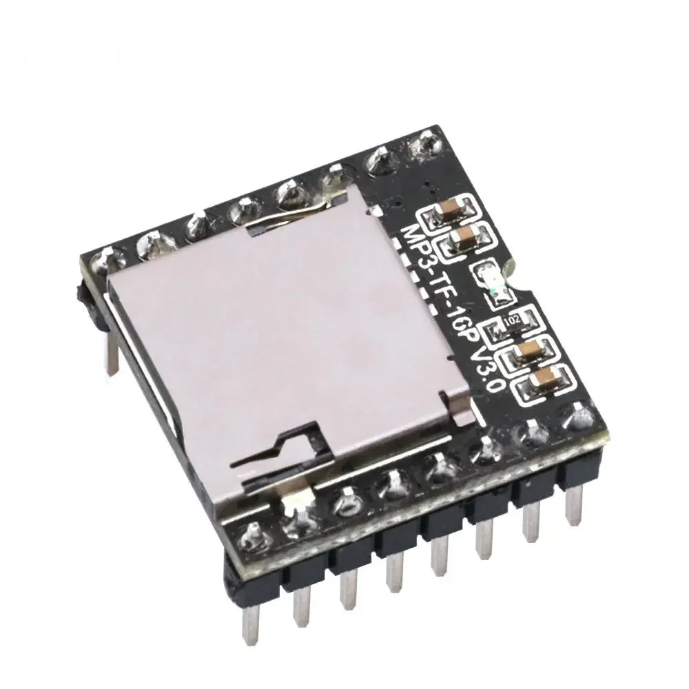 DFPlayer Mini MP3 Player Module - Voice Decoder Board with TF Card/USB/Serial Port Support for Arduino DIY Projects