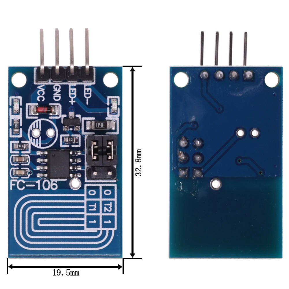 1/5/10PCS TTP223 TTP224 Touch Key Switch Module TTP226 TTP229 Touching Button Capacitive Switches Single Channel Reconstruction