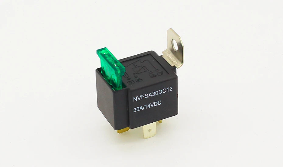 FORWARD relays top grade quality 4 pin 30A auto relay with fuse, coil voltage 12VDC relais