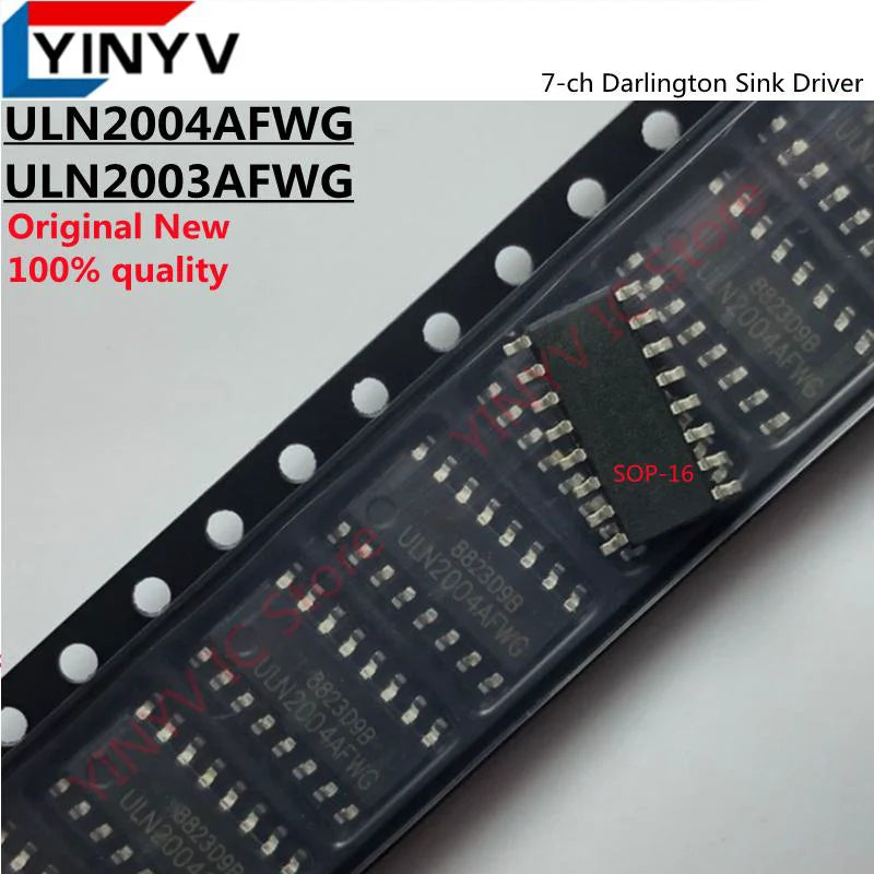 10Pcs ULN2004AFWG ULN2004AFW ULN2004 ULN2003AFWG ULN2003AFW ULN2003 SOP-16 7-ch Darlington Sink Driver Chipset 100%New original