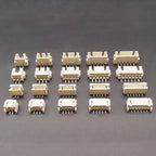 50Pcs JST PH2.0mm XH2.54mm 2/3/4/5/6Pin Horizontal Paste Vertical Patch Pin Holder SMT Connector 2.0MM 2.54MM Pitch Male SMD