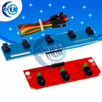 TCRT5000 3/5 Channel IR Line Follower Tracking Sensor Module for Arduino Smart Car Robotics