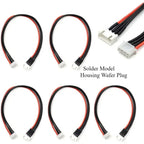 10pcs XH 2S 3S 4S 5S 6S Silicon 22AWG Solder-free 10-30CM LiPo Battery Balance Charger Extension Cable Balance Charging Wire