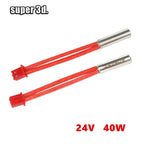 40/50W 24V Cartridge Heater High Temperature 300°C NTC100K Thermistor Heating Tube for Sprite Extruder Ender 3 S1 Pro 3D Printer
