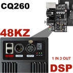 ShennDare CQ380 Digital DSP Module 96kHz 2 In 4 Out Audio Processor FIR Filter for Power Amplifier Speaker Management