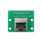1Pcs RJ45 Adapter Board To XH2.54 Modular Ethernet Connector Adapter Network Interface + Breakout Board + Pin Header