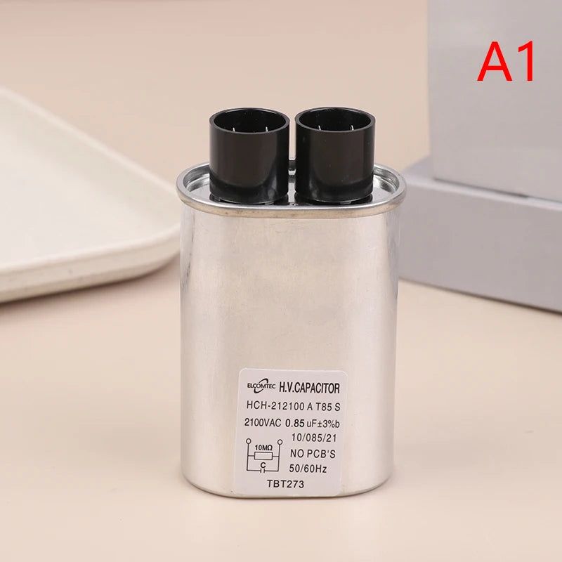 1Pc For Microwave Oven Capacitor Parts 0.85uF / 0.9uF / 0.95uF / 1.0uF / 1.05uF / 1.08uF Microwave Oven High Voltage Capacitor