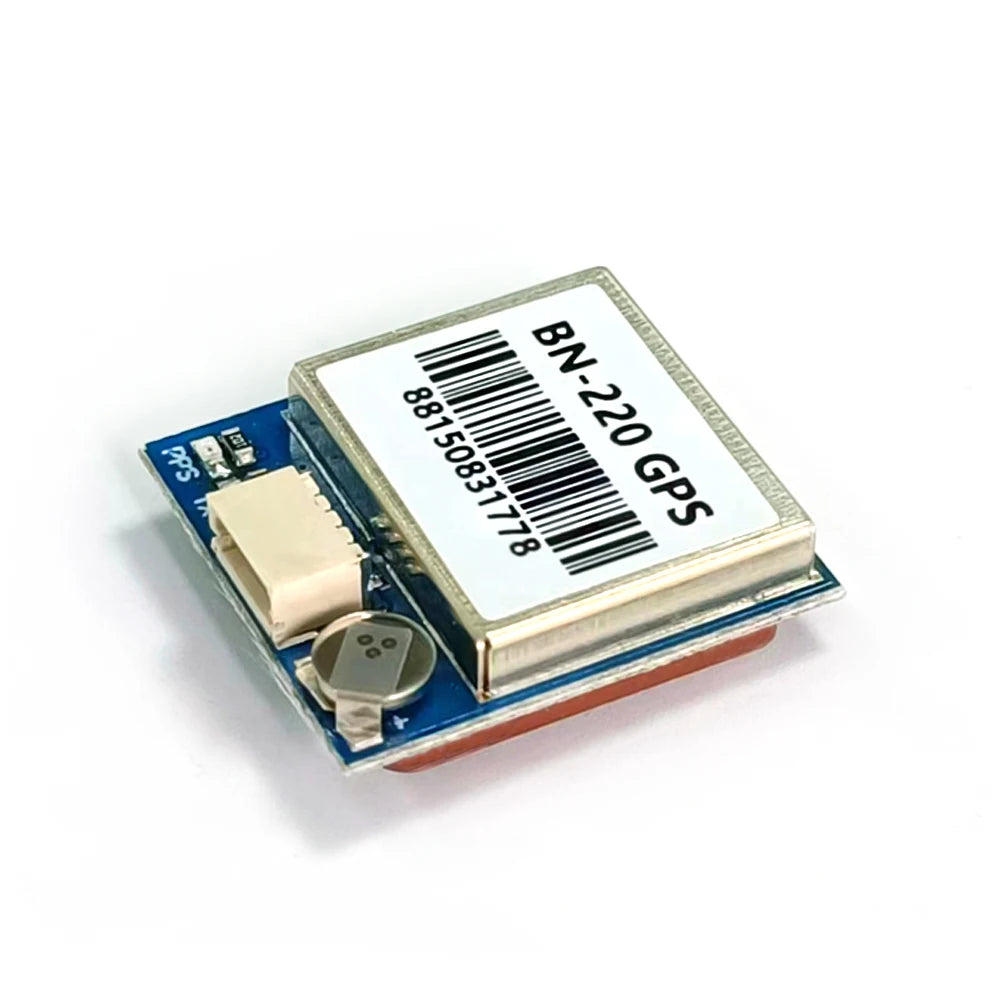 BN220 BN-880 GNSS Module, 3.0V-5.0V TTL Level GPS GLONASS Dual GPS Module with Built-in FLASH Antenna for RC Drone Airplane