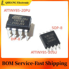 1-10PCS  ATTINY85  ATTINY85-20PU DIP8  ATTINY85-20SU SOP8  Microcontroller Chip