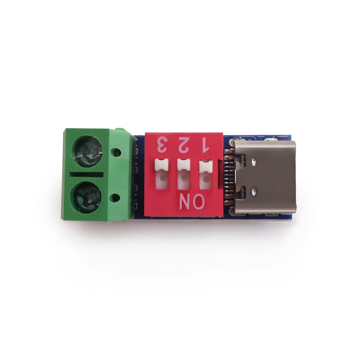 USB-C PD QC Decoy Trigger Board 5V-20V Fast Charging Test Module DIP Switch Adjustable 100W for Power Supply LED Strip Camera