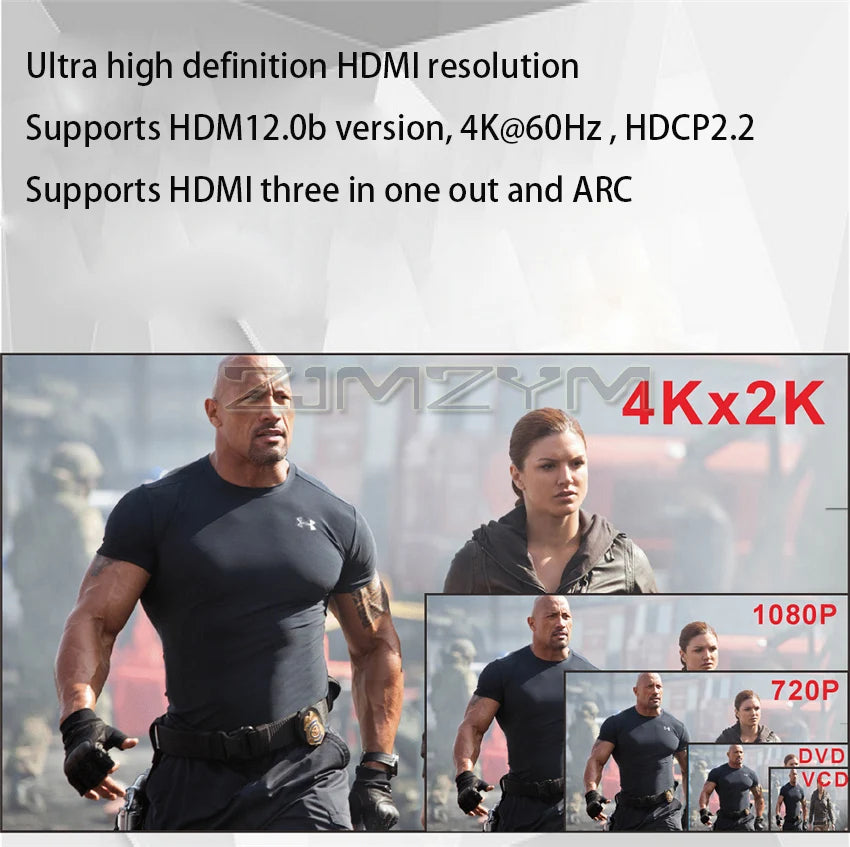 DTS Dolby AC3 5.1 Channel Audio Decoder Conversion DAC Bluetooth HDMI Splitter USB Computer Sound Card US/UK/EU