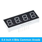 TZT 0.28/0.36/0.4/0.56 inch LED display 7 Segment 1/ 2 / 3 / 4 Bit Digit Tube Red Common Cathode / Anode Digital led 7segment