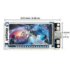 ideaspark® ESP32 16MB Development Board 1.9in ST7789 170x320 TFT LCD Display,WiFi+BL Module,CH340,Type-C for Arduino Micropython
