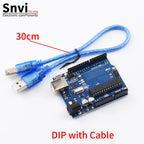 UNO R3 Development Board ATMEGA328P CH340 / ATEGA16U2 Compatible For Arduino with Cable R3/R4 UNO Proto Shield Expansion Board