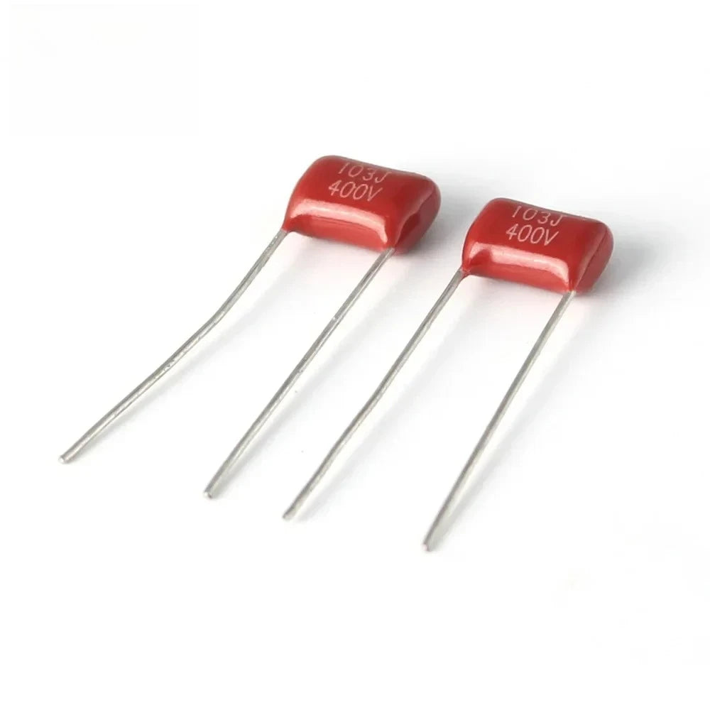 20/40PCS 400V CBB Capacitor Kit CBB Polypropylene Film Capacitors 103J 224J 104J 105J 334J 473J684J P7.5mm 10mm 15mm 20mm 25mm