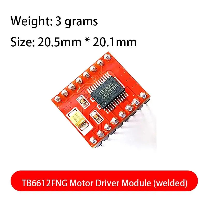 TB6612 DRV8833 Dual Motor Driver 1A TB6612FNG for Arduino Microcontroller Better than L298N