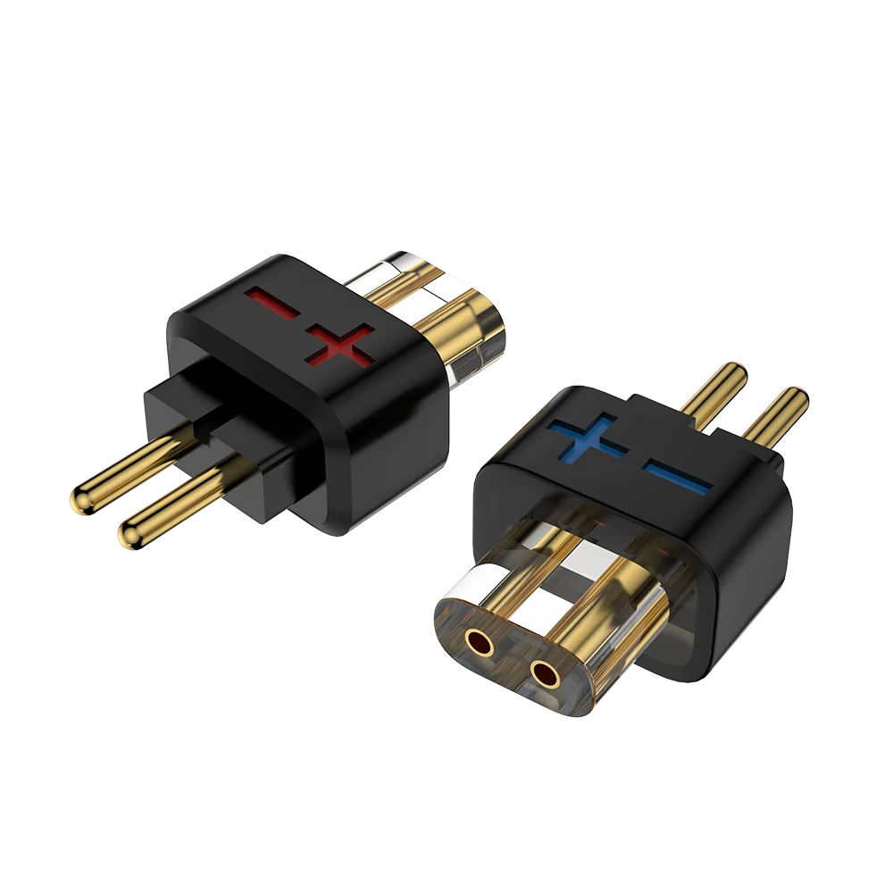 2pcs HIFI QDC Female 0.78 2 Pin Male Earphone Adapter to Earsets for SHUOER CONDUCTOR/SINGER/SOLOIST/EJ07/TAPE PRO/SHOZY