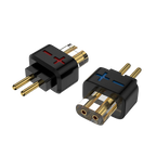 2pcs HIFI QDC Female 0.78 2 Pin Male Earphone Adapter to Earsets for SHUOER CONDUCTOR/SINGER/SOLOIST/EJ07/TAPE PRO/SHOZY