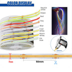 5V USB COB Led Strip Light White/Red/Green/Pink/Ice Blue/Yellow 320 Leds Flexible Ribbon DC Night Lamp TV Backlights Home Decor