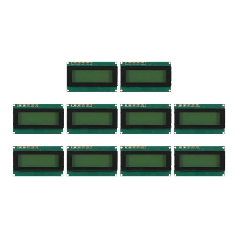 FULL-10PCS LCD2004 2004 LCD Module 2004 20X4 Character LCD Display IIC I2C Interface For Arduino Raspberry Pi Green Screen