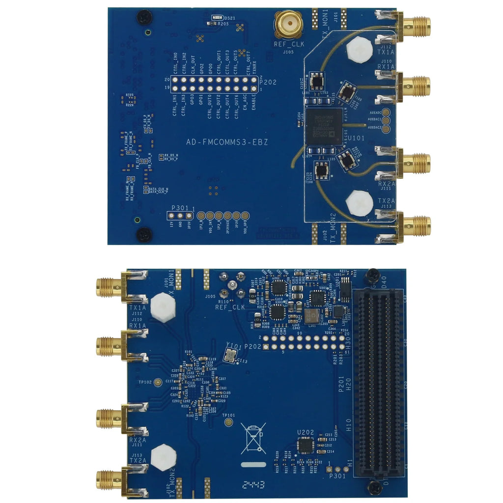 HamGeek XCKU5P Development Board + AD9361 RF Module FMCPCIE3.0 HDMI-compatible 100G Gigabit Ethernet for FPGA Development