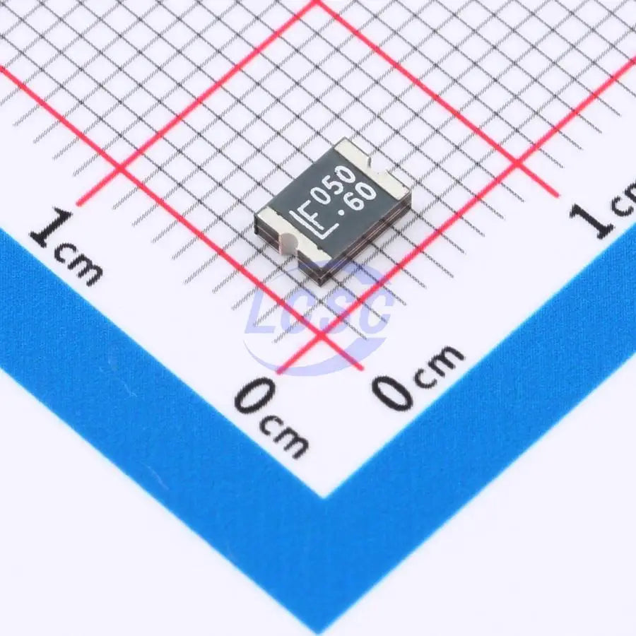 20-100Pcs/Original 1812L050/60MR Mark Code LF050-60 Polymeric PTC Resettable Fuse 60V 500mA Ih SMD 1812 4532 Metric Concave