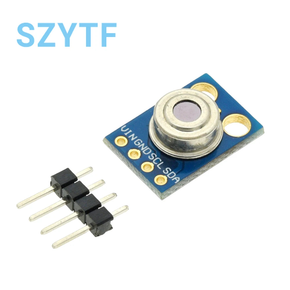 1-10PCS MLX90614 GY-906 Infrared Temp Sensor – Non-Contact IR Module with I2C for Arduino, Medical & Industrial Use