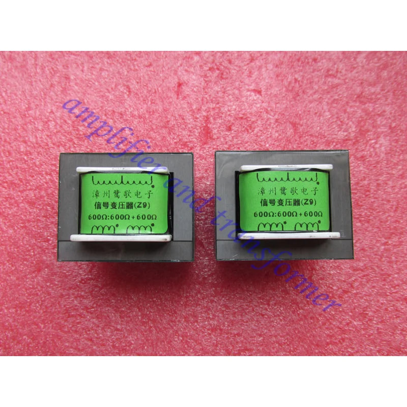 600Ω: 600Ω+600Ω multi-purpose balanced signal transformer, 1:1+1 three-winding audio transformer, Z9 iron core