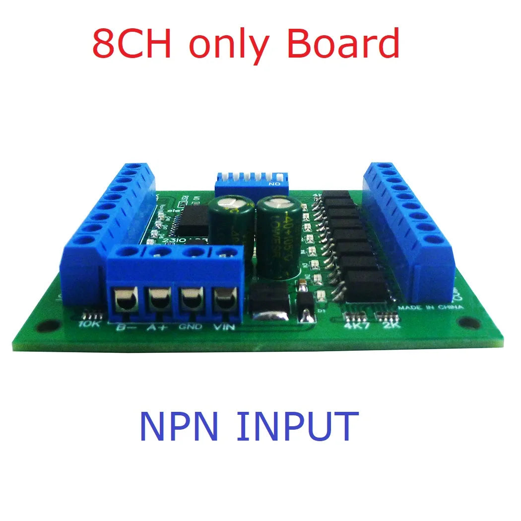 8 16 24 32 48CH Multifunction RS485 Remote IO Module PLC DI-DO Expansion Board DIN Rail Box Standard MODBUS RTU Protocol