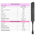 868MHz LoRa Antenna 915MHz Antenna Omni Gooseneck SMA Male for Meshtastic Development Board Antenna HaLow Application