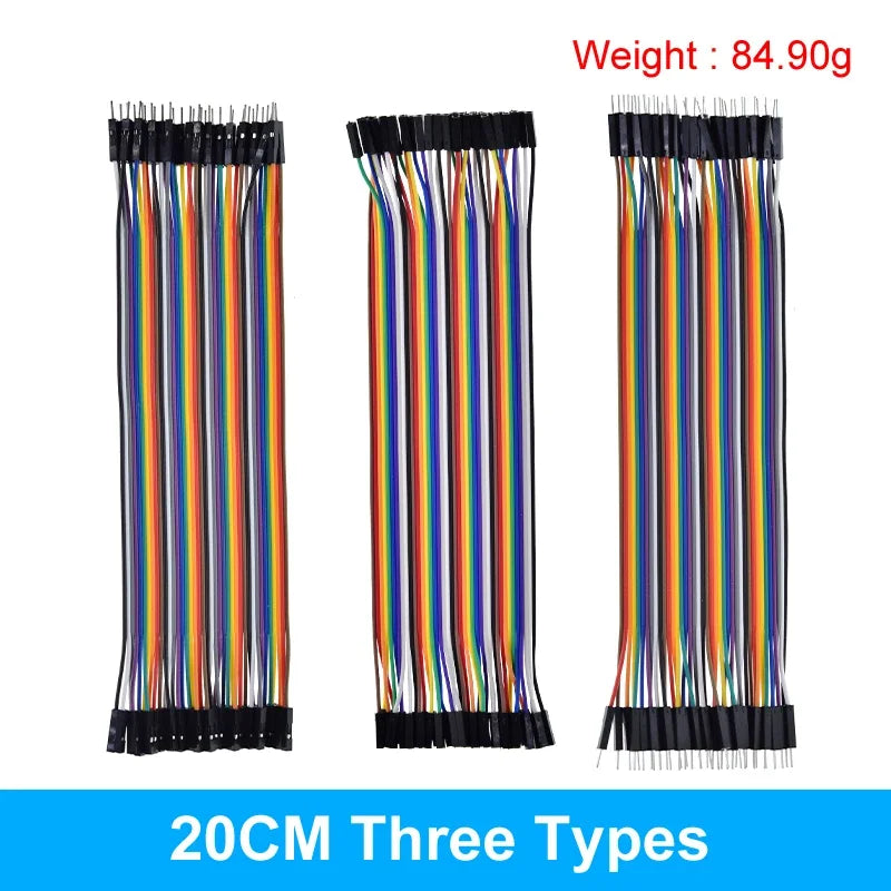 40PIN Cable Dupont Line 10cm 20cm 30cm Male to Male Female to Female Male to FeMale Jumper Dupont Wire Cable For PCB DIY KIT