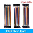 40PIN Cable Dupont Line 10cm 20cm 30cm Male to Male Female to Female Male to FeMale Jumper Dupont Wire Cable For PCB DIY KIT