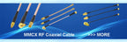 2PCS MMCX to SMA/RP-SMA Female Flange Panel Mount RG316 Pigtail FPV Antenna Extension Cord for TBS Unify PandaRC VTX