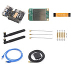 Raspberry Pi 5 PCIe to MiniPCIe 4G Gigabit Ethernet RJ45 USB HUB HAT With LTE Module SIM7600E SIM7600SA-H SIM7600G EC25-AUX EG25