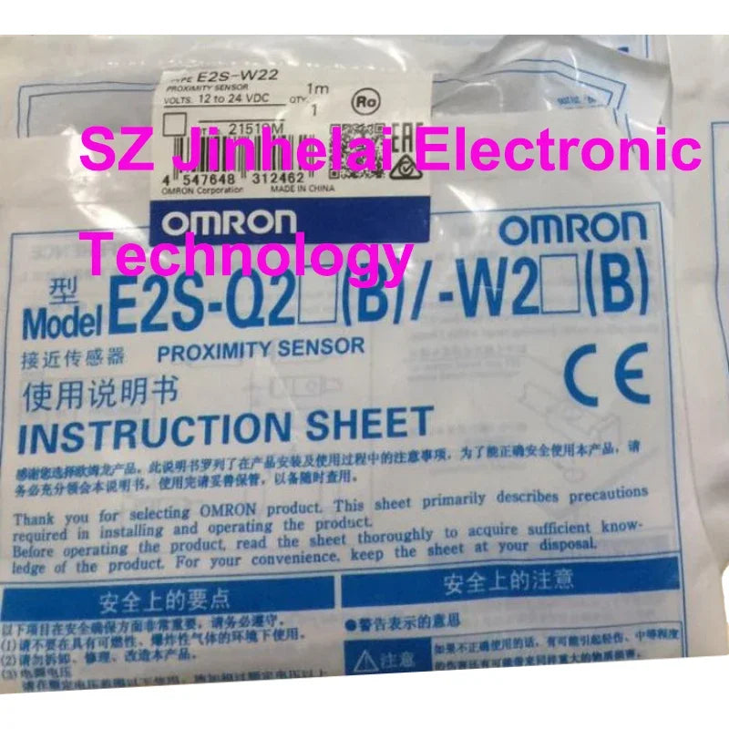 New and Original Omron 1M Proximity Switch E2S-W21 W22 W23 W24 W25