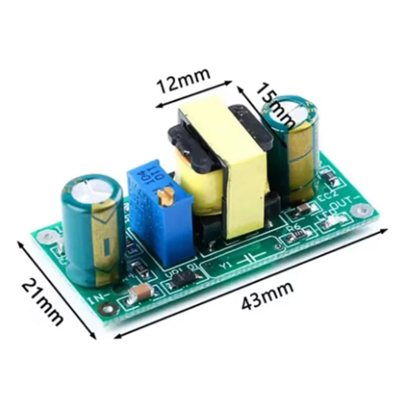 DC-DC Isolated Switching Adjustable Step-down Power Supply Module 22V-290V to 3.6V-15V 12 Buck Power Converter Adjustable Module