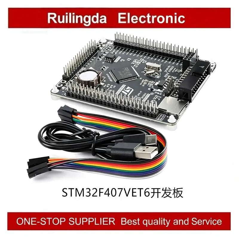 STM32F407VET6 407ZGT6 ARM Embedded Development Board Learning Board for STM32 Microcontroller Projects