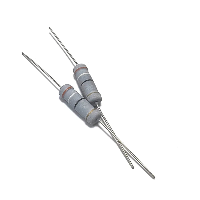20pcs 2W Carbon Film Resistor 0.39R 3R9 39R 390R 3K9 39K 390K 0.39 3.9 39 390 R K Ohm 5% Resistance