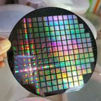 12 Inch CPU Wafer Silicon Science Technology Pendulum Piece Birthday Gift Photoetching Circuit Chip Semiconductor Silicon Wafer