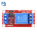 1-10pcs 5V 12V One 1 Channel Relay Module Board Shield with Optocoupler Support High and Low Level Trigger