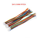10pc SH/ZH/PH/XH 1.0mm 1.25mm 1.5mm 2.0mm 2.54mm Single Male Plug Connector Wire 2/3/4/5/6/7/8-12Pin Jumper Cable