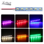 2PCS 8cm Hard LED Light Strip DC5V DC12V 6LEDs DC24V 12LEDs LED Bar Lights 5630 5730 LED Hard Strip Warm White Red Green Blue