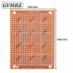 Phenolic PCB Prototype Board Universal Through Hole Perfboard for DIY Electronic Projects