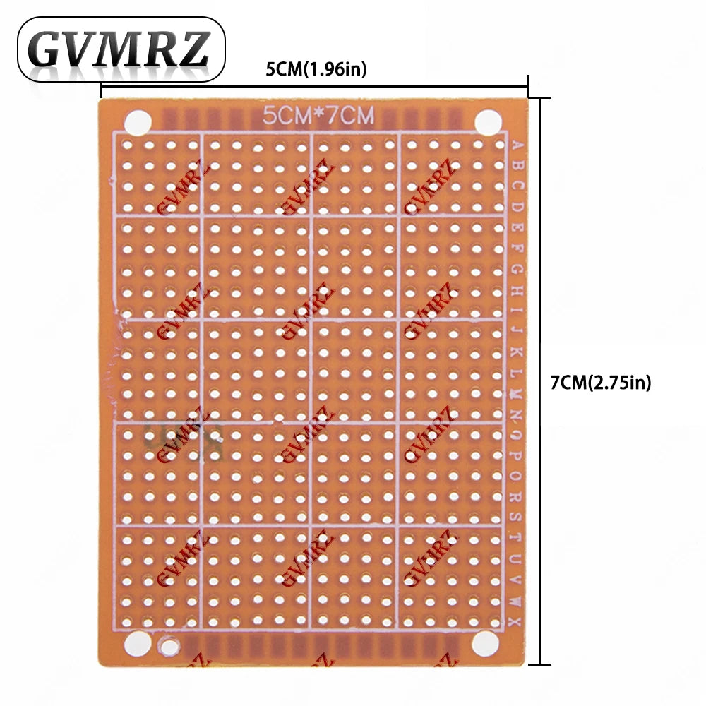 Phenolic PCB Prototype Board Universal Through Hole Perfboard for DIY Electronic Projects
