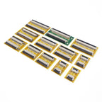 2 Sets 0.5mm Pitch FPC Cable Extension Board Adapter 6 8 10 12 14 16 20 22 24 30 32 34 36 40 45 50 54 60 Pin FFC Cable Same Side
