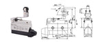 10pcs/lot Micro Limit Travel Switch Waterproof Momentary AZ-7312 AZ-7311 AZ-7121 AZ-7310 AZ-7141 Straight 90 degree Roller Lever