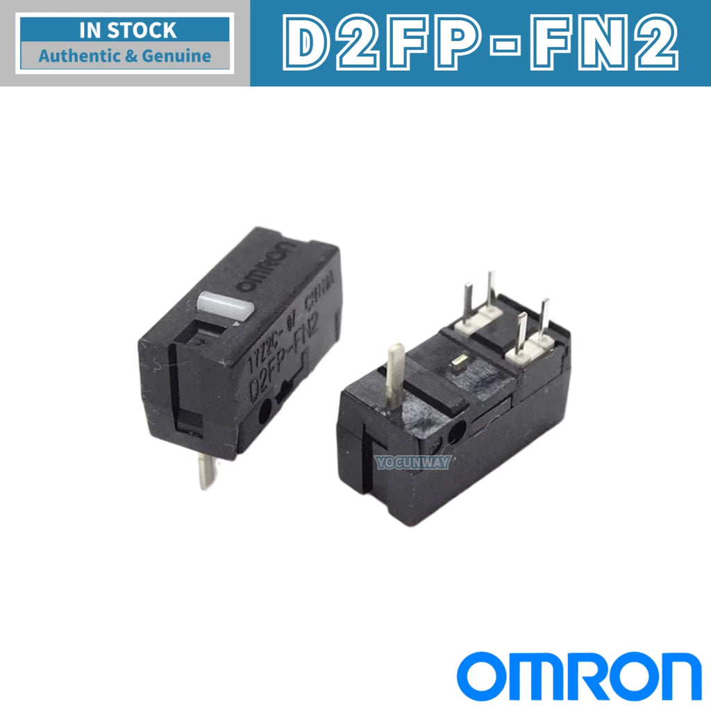 Authentic OMROM D2FP-FN2 Optical Micro Switch for Mouse Compatible with Warblade 3 AP Magic Blade G502X - Gaming Mouse Button
