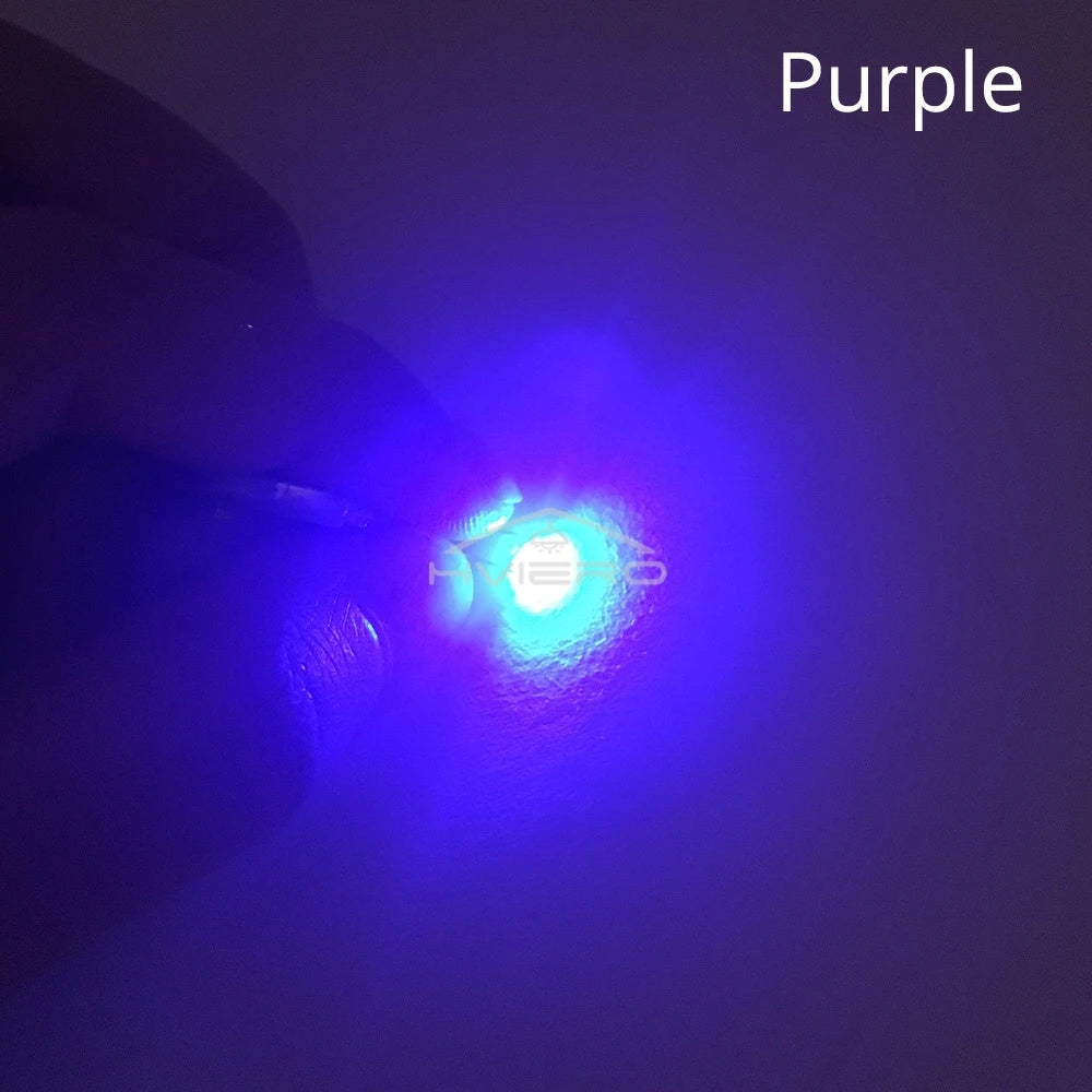 100Pcs 3.3V 2835 5730 3020 Bright Chips SMD LED Red Yellow White Blues RGB Purple Pink Light Emitting Diodes Lighting Atmosphere