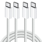 60W Type C to Type C Cable Data Line For Iphone 15 16 17 Samsung Xiaomi Fast Charging USB C to C Cable Type C Data Charger 1m2m