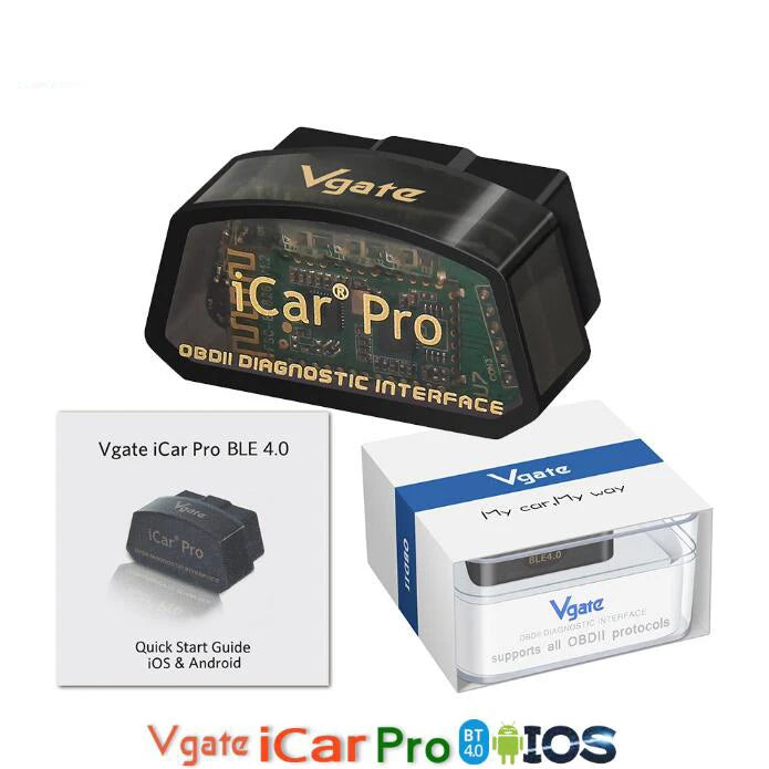 Vgate Icar Pro Bluetooth 4.0 Ble Bimmercode For Bmw Coding Ios Android Obd2 Car Code Readers Scan Tools